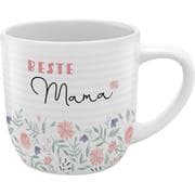 GRUSS & CO Tasse mit Rillen  Beste Mama