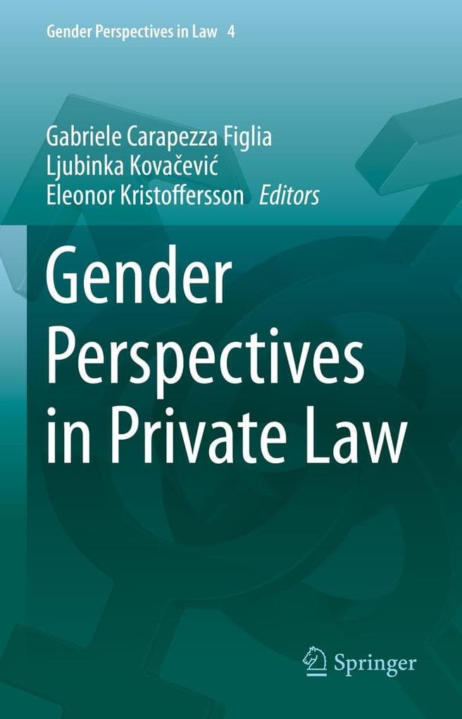 Gender Perspectives in Private Law