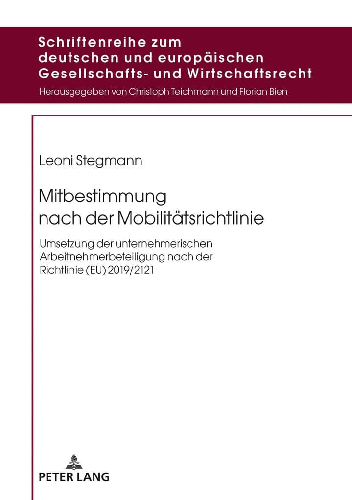 Mitbestimmung nach der Mobilitätsrichtlinie