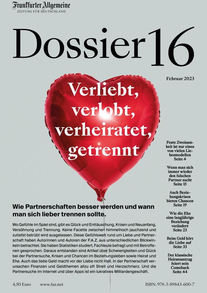 Verliebt, verlobt, verheiratet, getrennt