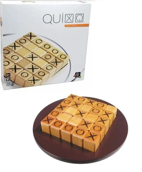 Asmodee GIGD2006 - Quixo Classic, Strategiespiel, Holz, Gigamic