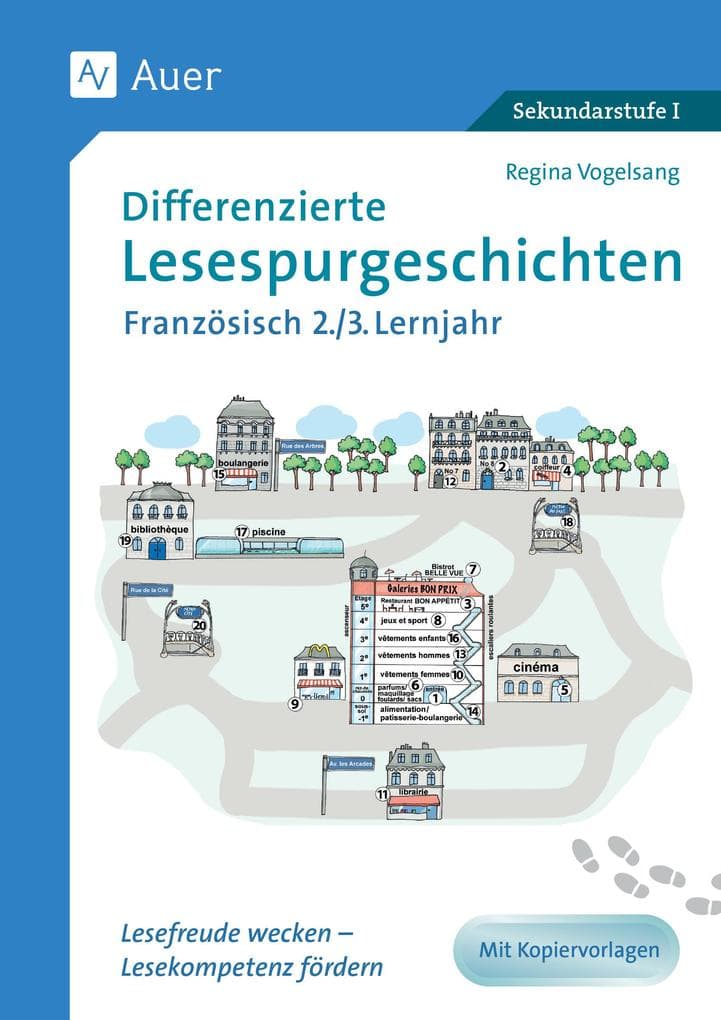 Differenzierte Lesespurgeschichten Französisch 2-3