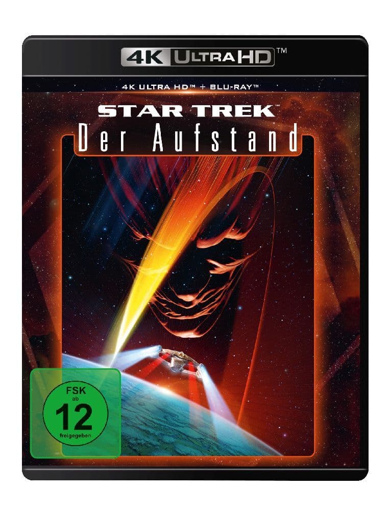 STAR TREK IX: Der Aufstand, 1 4K UHD-Blu-ray + 1 Blu-ray