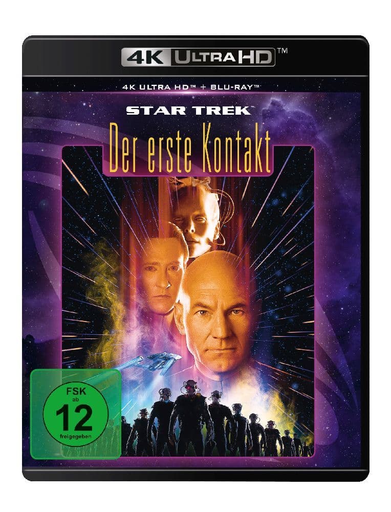 STAR TREK VIII: Der erste Kontakt, 1 4K UHD-Blu-ray + 1 Blu-ray