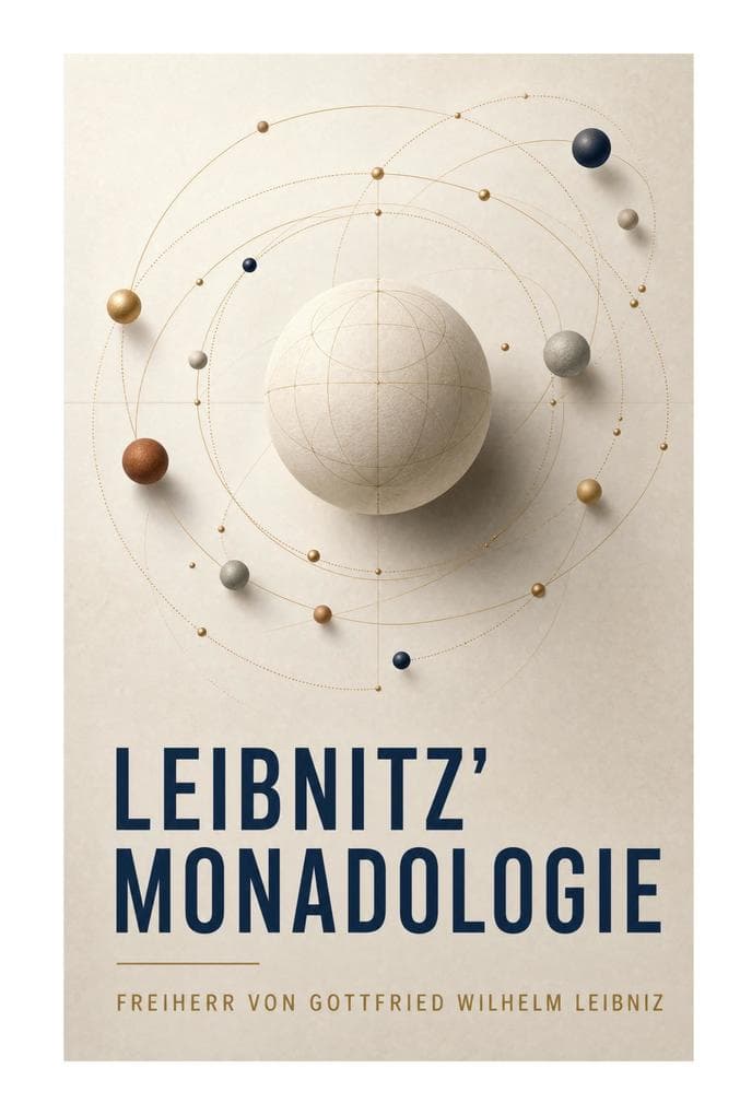 Leibnitz' Monadologie: Rationalistische Metaphysik über einfache Substanzen, Seele, Freiheit und prästabilierte Harmonie