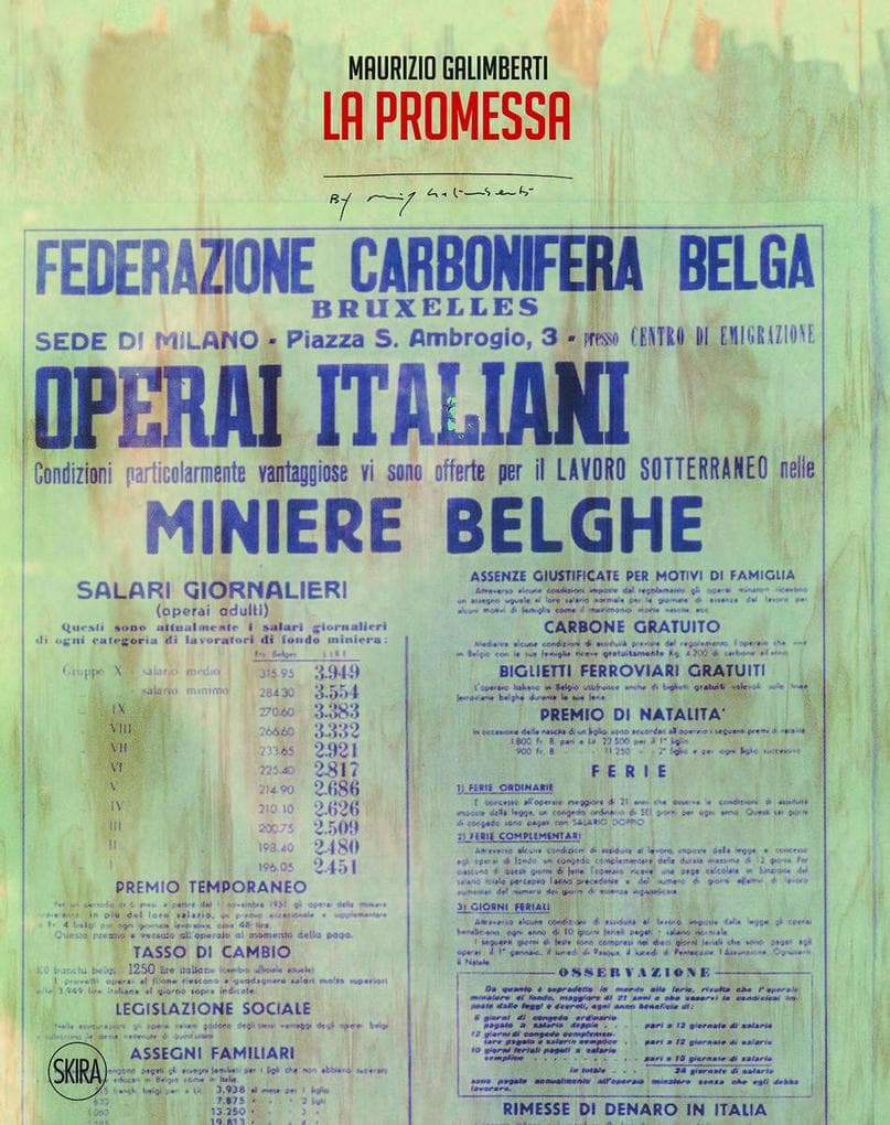 Maurizio Galimberti. La promessa. Marcinelle: 8 agosto 1956. Ediz. italiana e inglese