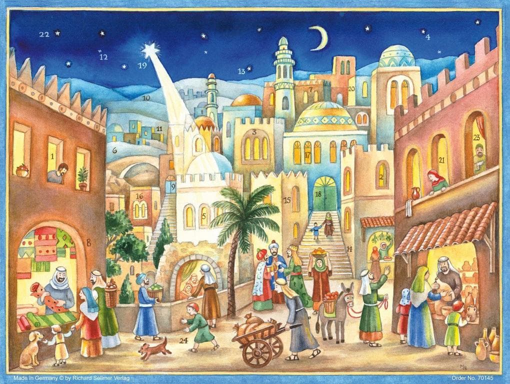 Adventskalender "Zu Bethlehem geboren"