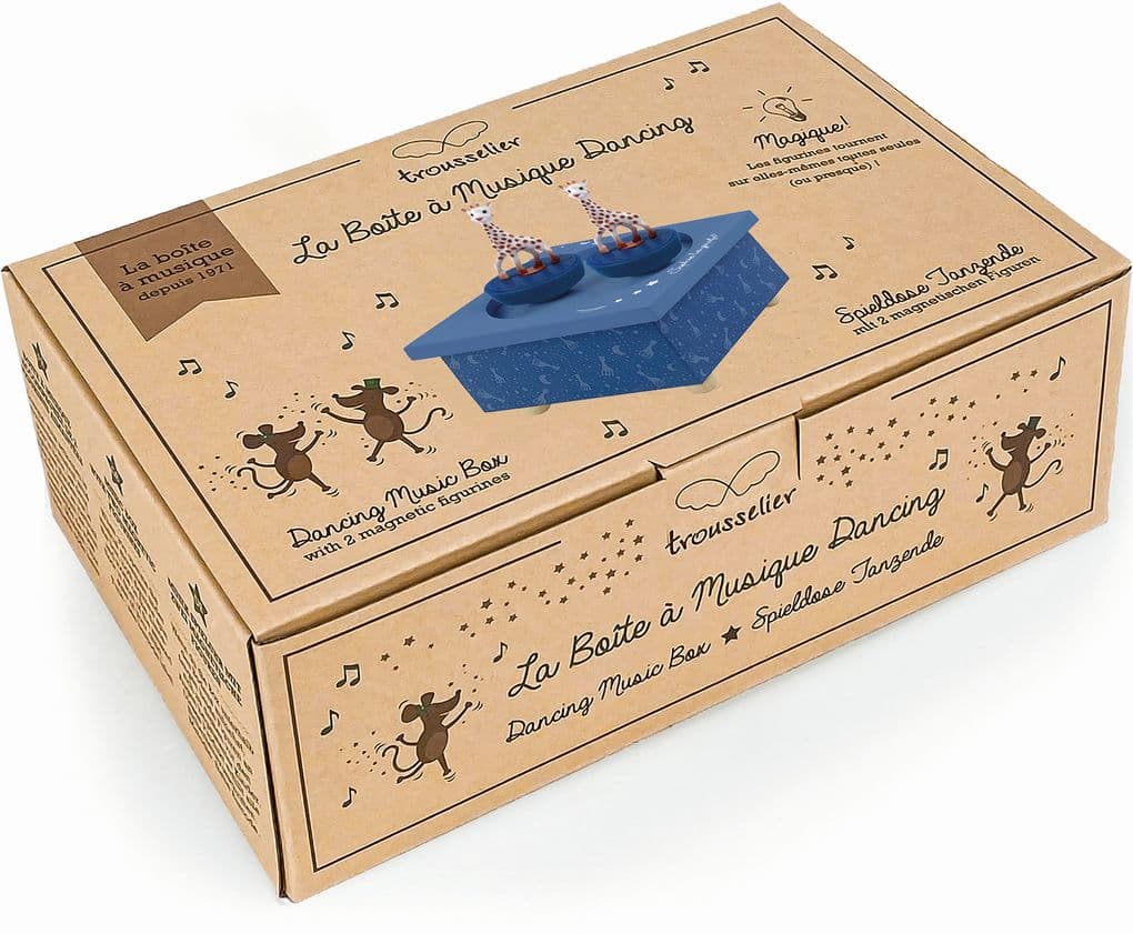 Trousselier - Spieluhr mit tanzenden Giraffen, Milchstrasse magn.