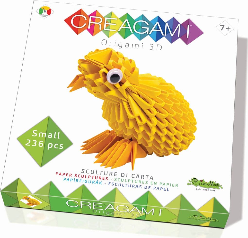 Creagami - Origami 3D Huhn, 236 Teile