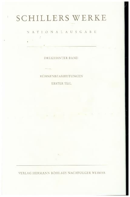 Bühnenbearbeitungen.Tl.1