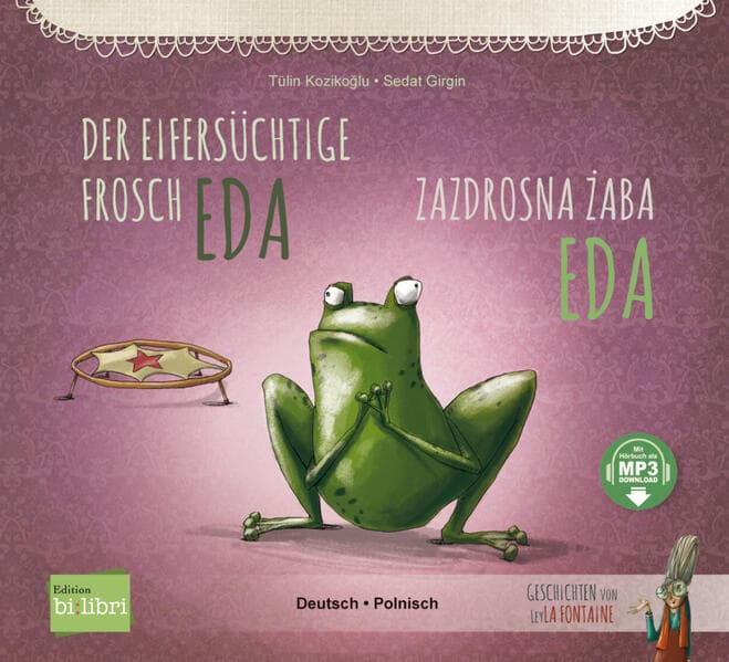 Der eifersüchtige Frosch Eda (Deutsch-Polnisch)