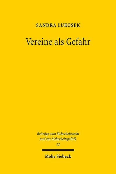 Vereine als Gefahr