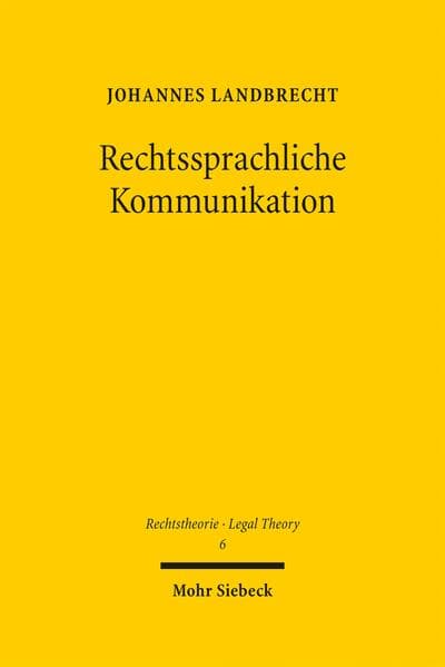 Rechtssprachliche Kommunikation