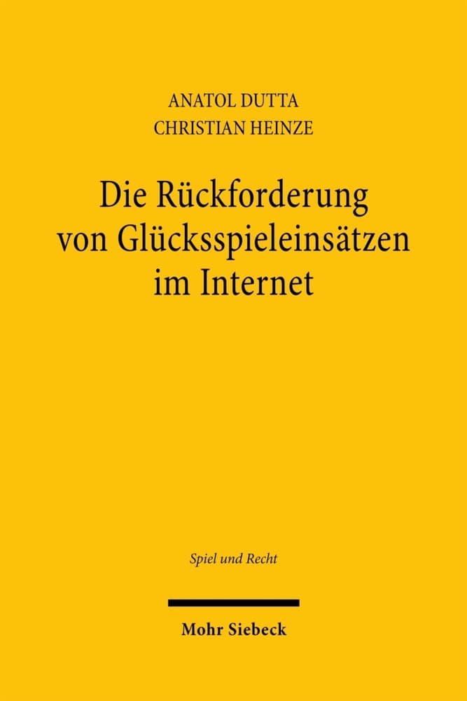 Die Rückforderung von Glücksspieleinsätzen im Internet