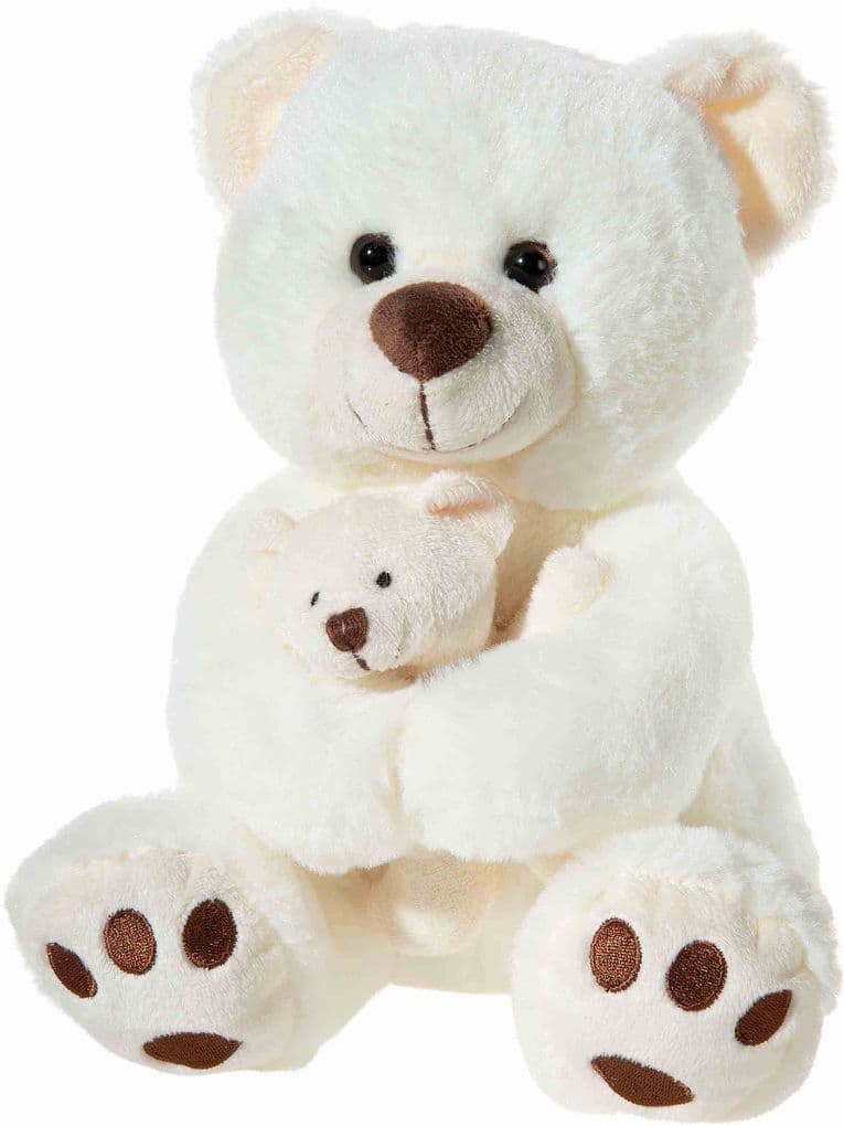 Heunec - Bär mit Baby beige