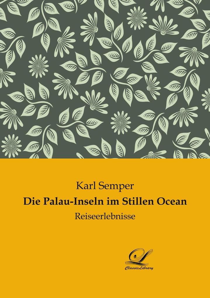 Die Palau-Inseln im Stillen Ocean