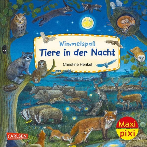 Maxi Pixi 425: VE 5: Wimmelspaß Tiere in der Nacht (5 Exemplare)