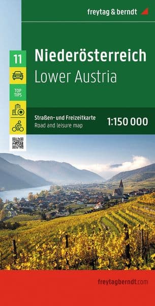 freytag & berndt Straßenkarte Niederösterreich 1:150.000