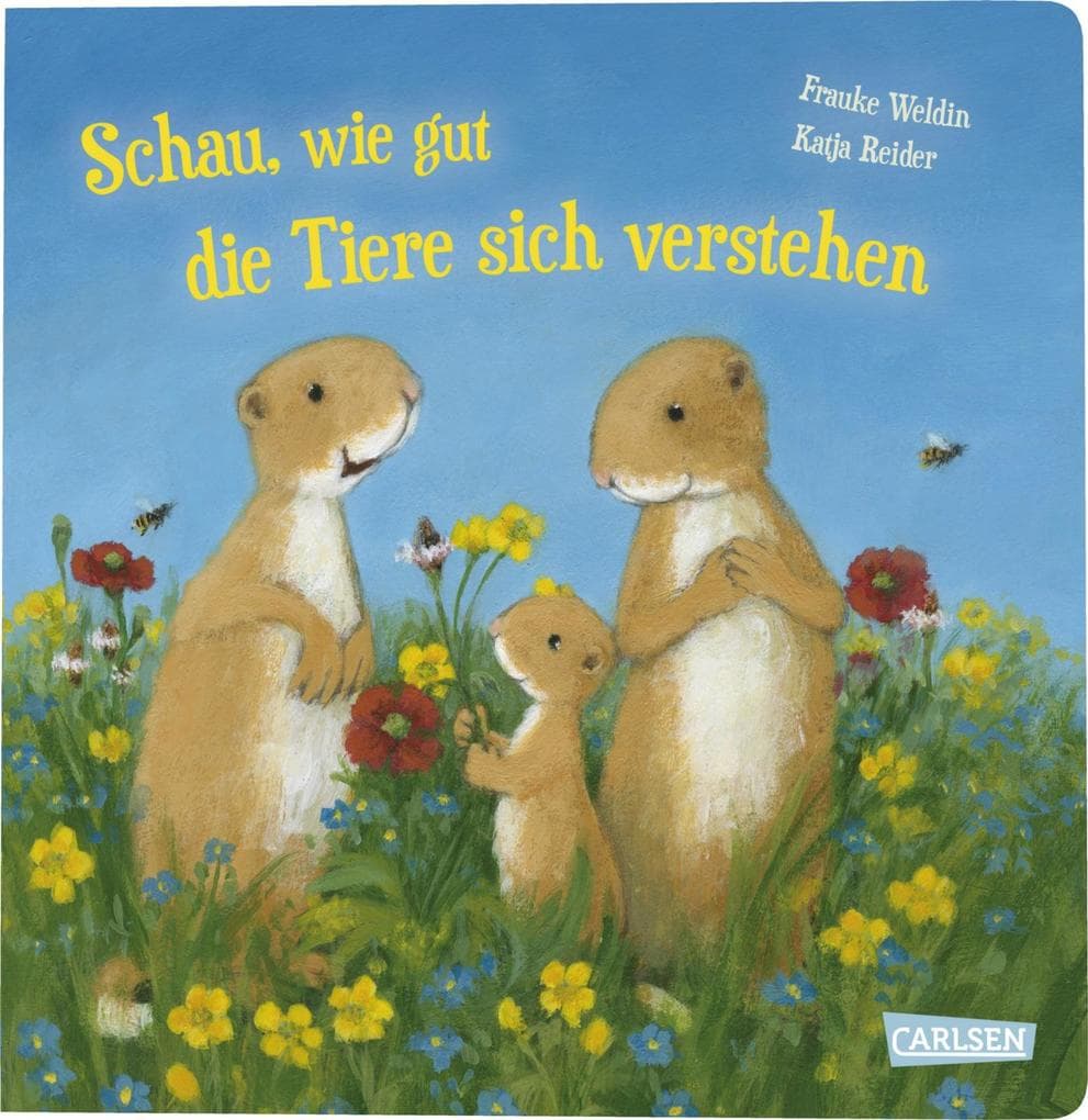 Schau, wie gut die Tiere sich verstehen