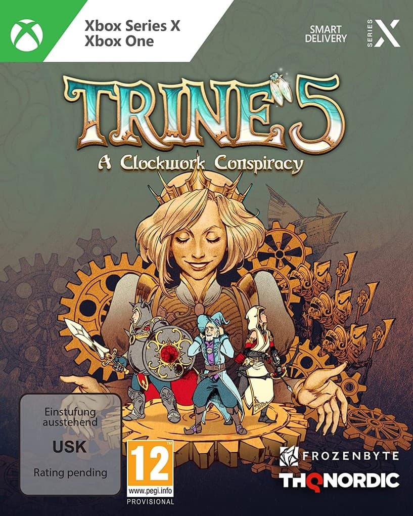 Trine 5, A Clockwork Conspiracy, 1 Xbox Series X-Blu-ray Disc