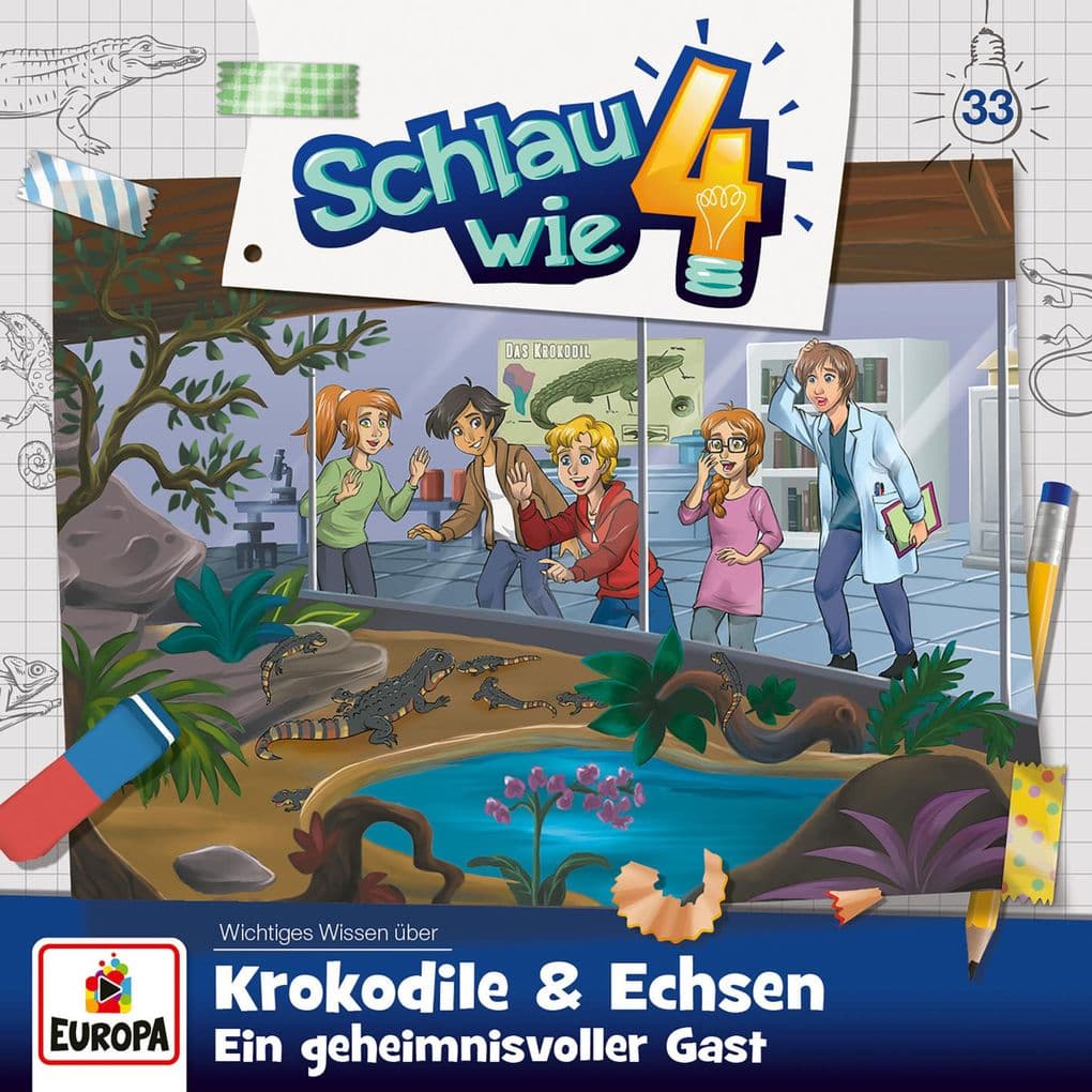 Folge 33: Krokodile & Echsen. Ein geheimnisvoller Gast