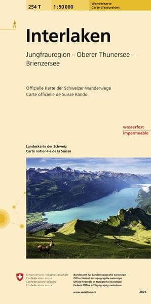 Swisstopo 1 : 50 000 Interlaken