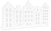 Häuserzeile für Teelicht