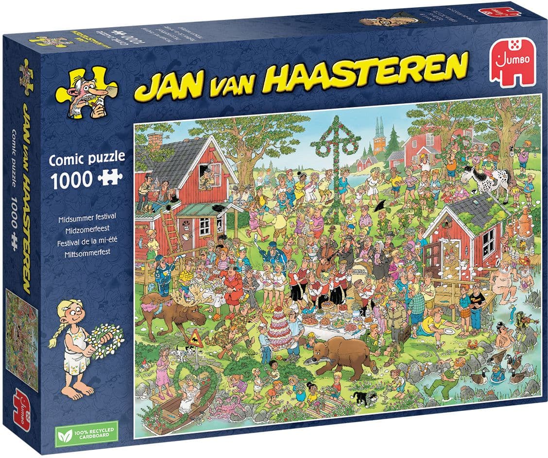 Jumbo Spiele - Jan van Haasteren - Mittsommerfestival, 1000 Teile