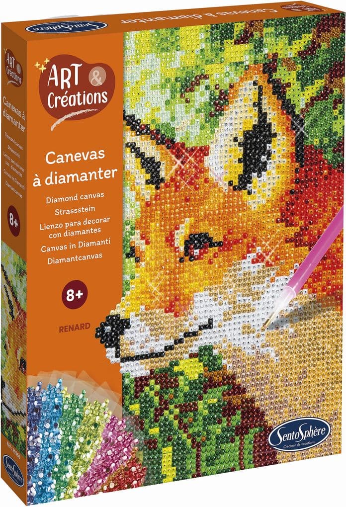 Sentosphere - Strasssteinbild Fuchs