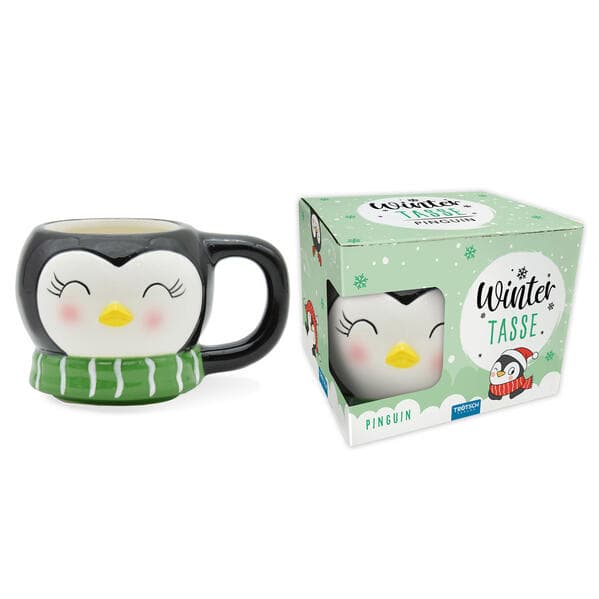 Trötsch Wintertasse Pinguin groß