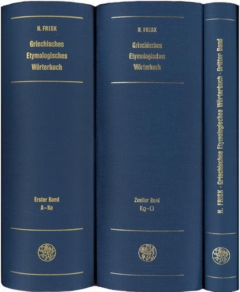 Griechisches Etymologisches Wörterbuch Band 2