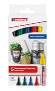 Edding Permanent Marker edding 3000 5er Set