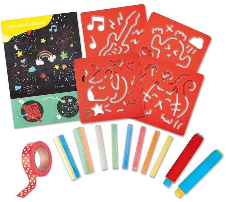 Hape - Kreidekunst mit Schablone