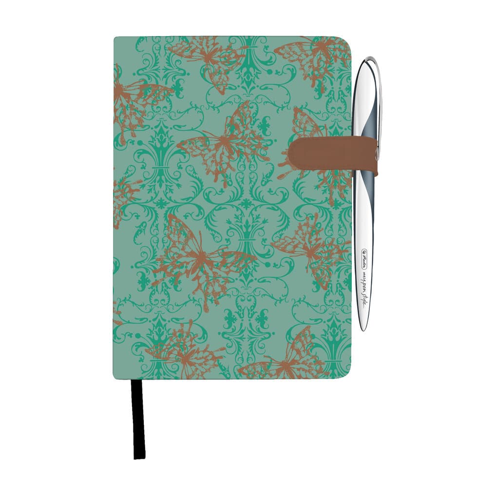 Herlitz Notizbuch my.book Lady A5, 96 Blatt liniert, Butterfly