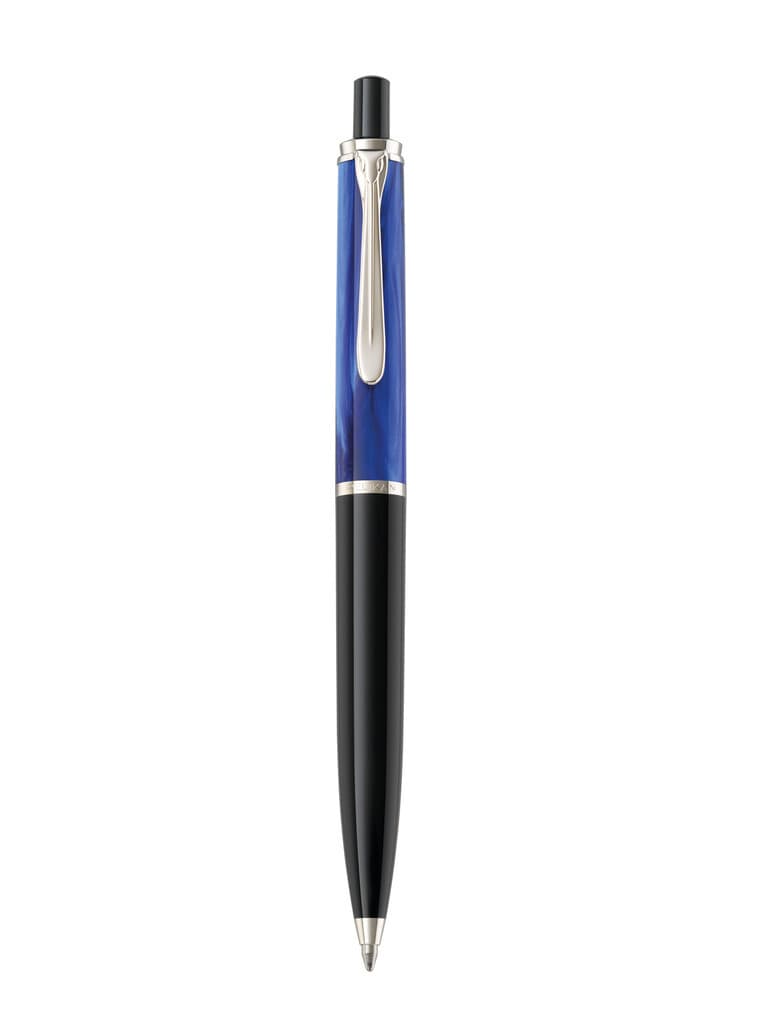 Pelikan Kugelschreiber Classic K205, inkl. Großraummine, Blau-Marmoriert