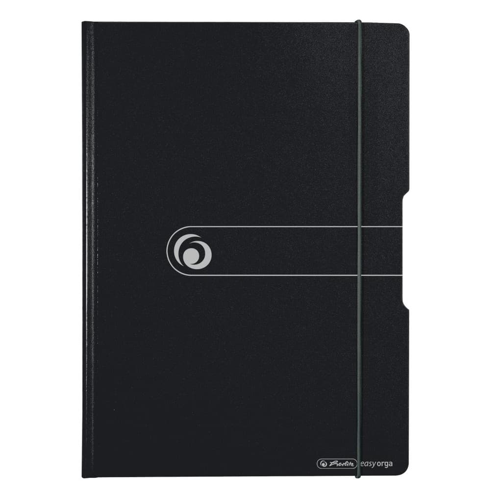 Herlitz Klemmbrettmappe Polyfoam A4, schwarz