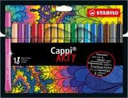 STABILO Filzstifte Cappi ARTY 18er Set