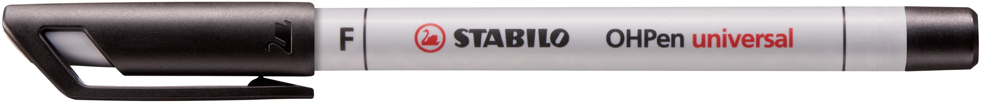 STABILO Folienstift OHPen universal schwarz non-permanent F 0,7 mm
