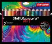 STABILO Aquarell-Buntstifte aquacolor ARTY 36er Set