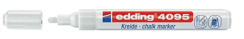 edding 4095 Kreidemarker Window Marker 2-3mm weiß