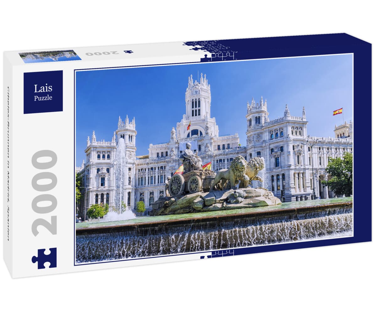 Lais Puzzle Cibeles-Brunnen in Madrid, Spanien 2000 Teile