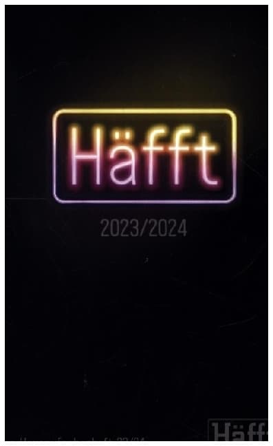 Häfft 23/24 - Das Hausaufgabenheft! [Neon Black]