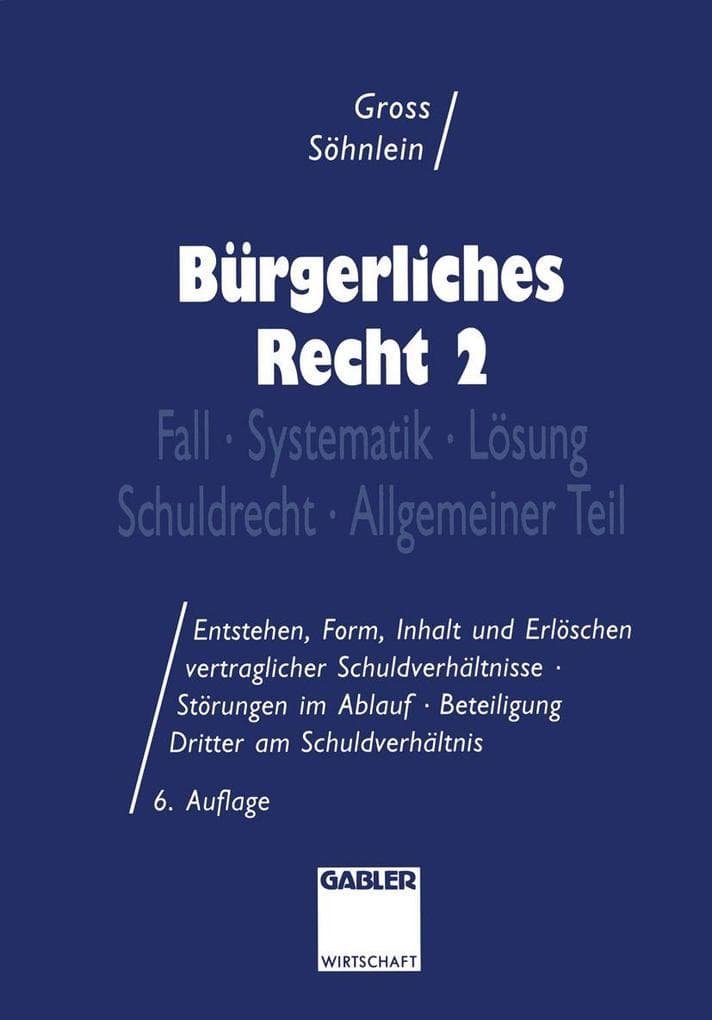 Bürgerliches Recht 2
