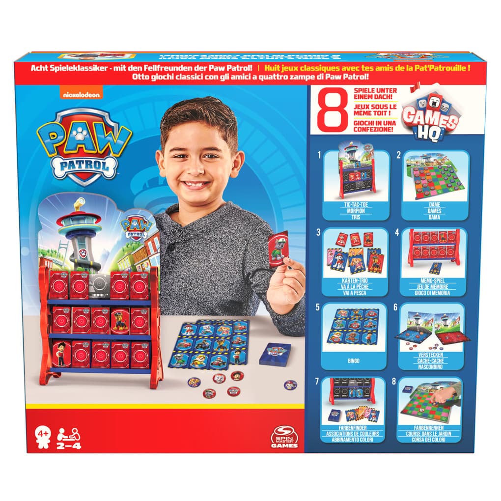 Spin Master - Paw Patrol - Spielesammlung (Games HQ)