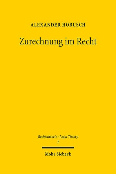 Zurechnung im Recht