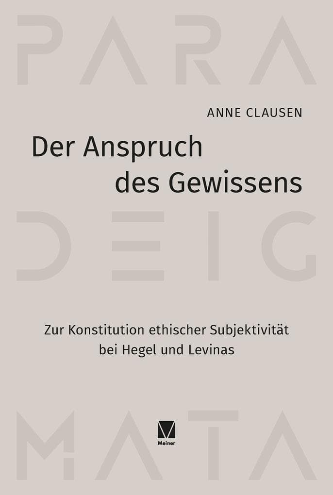 Der Anspruch des Gewissens
