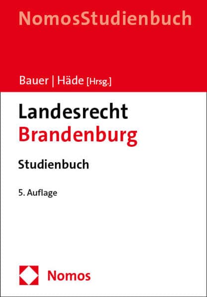 Landesrecht Brandenburg. Studienbuch