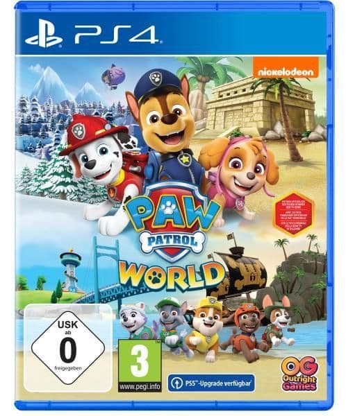 PAW Patrol World, 1 PS4-Blu-ray Disc