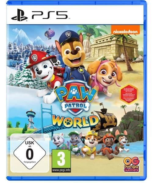 PAW Patrol World, 1 PS5-Blu-ray Disc