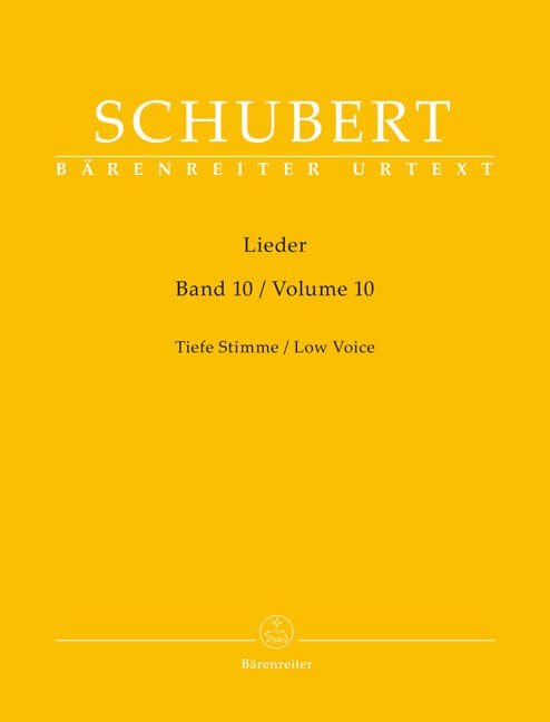 Lieder, Band 10 für tiefe Stimme